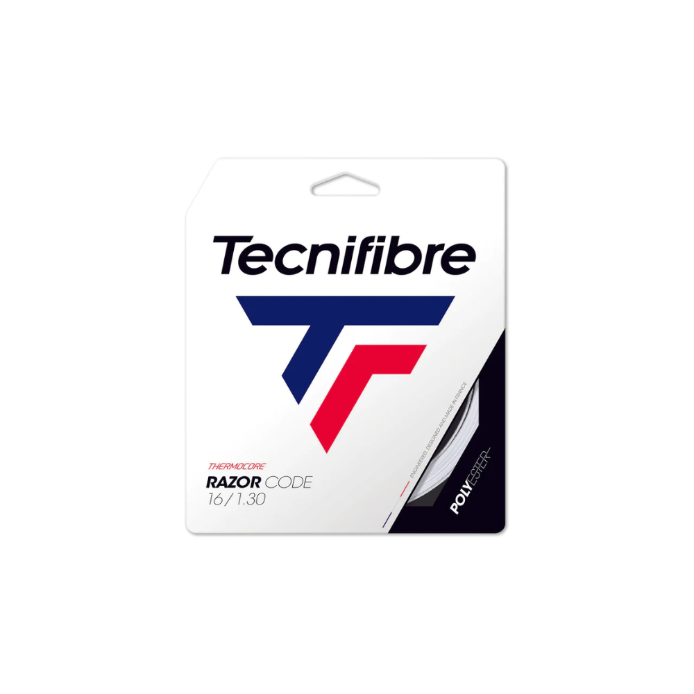 Corda Set Razor Code 1,30 Tecnifibre Branco