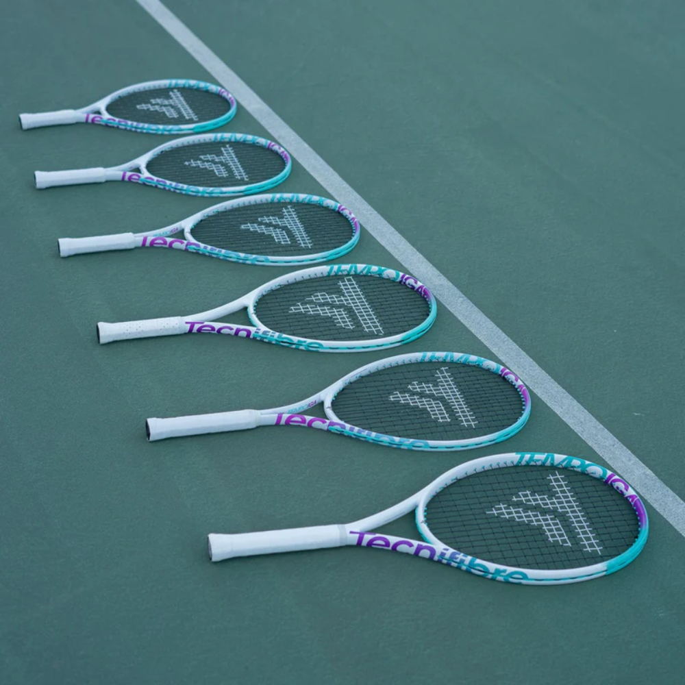 Miniatura 4.0 de Raquete de T&ecirc;nis Tempo IGA 25 Branco Tecnifibre