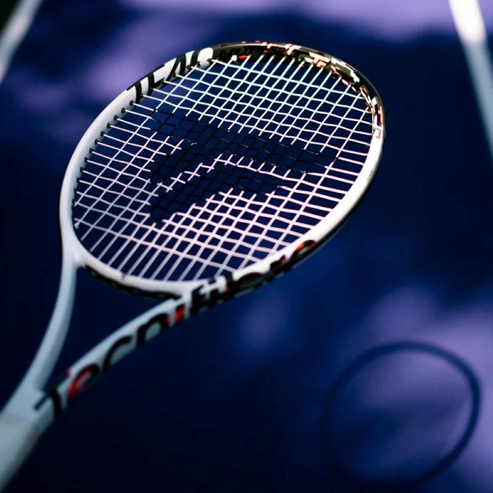 Miniatura 8.0 de Raquete de T&ecirc;nis TF40 16x19 Branco Tecnifibre