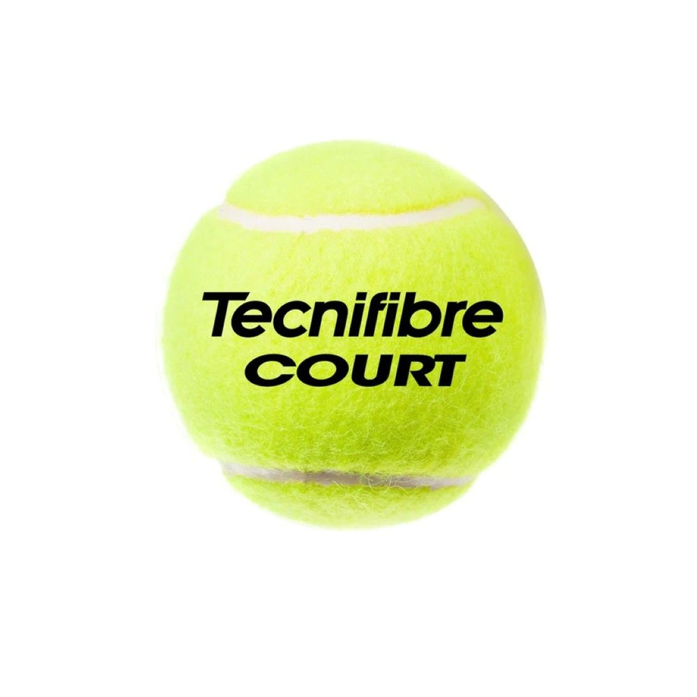 Imagem alternativa do produto Tubo com 4 bolas Court Amarelo Tecnifibre