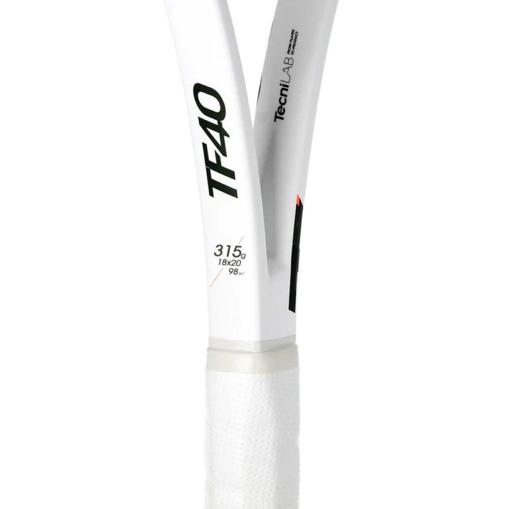 Miniatura 3.0 de Raquete de T&ecirc;nis TF40 18x20 Branco Tecnifibre