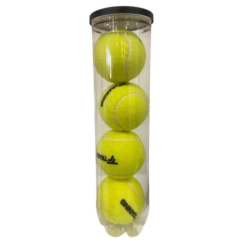 Imagem do produto Tubo com 4 Un. Bolas de T&ecirc;nis Training New