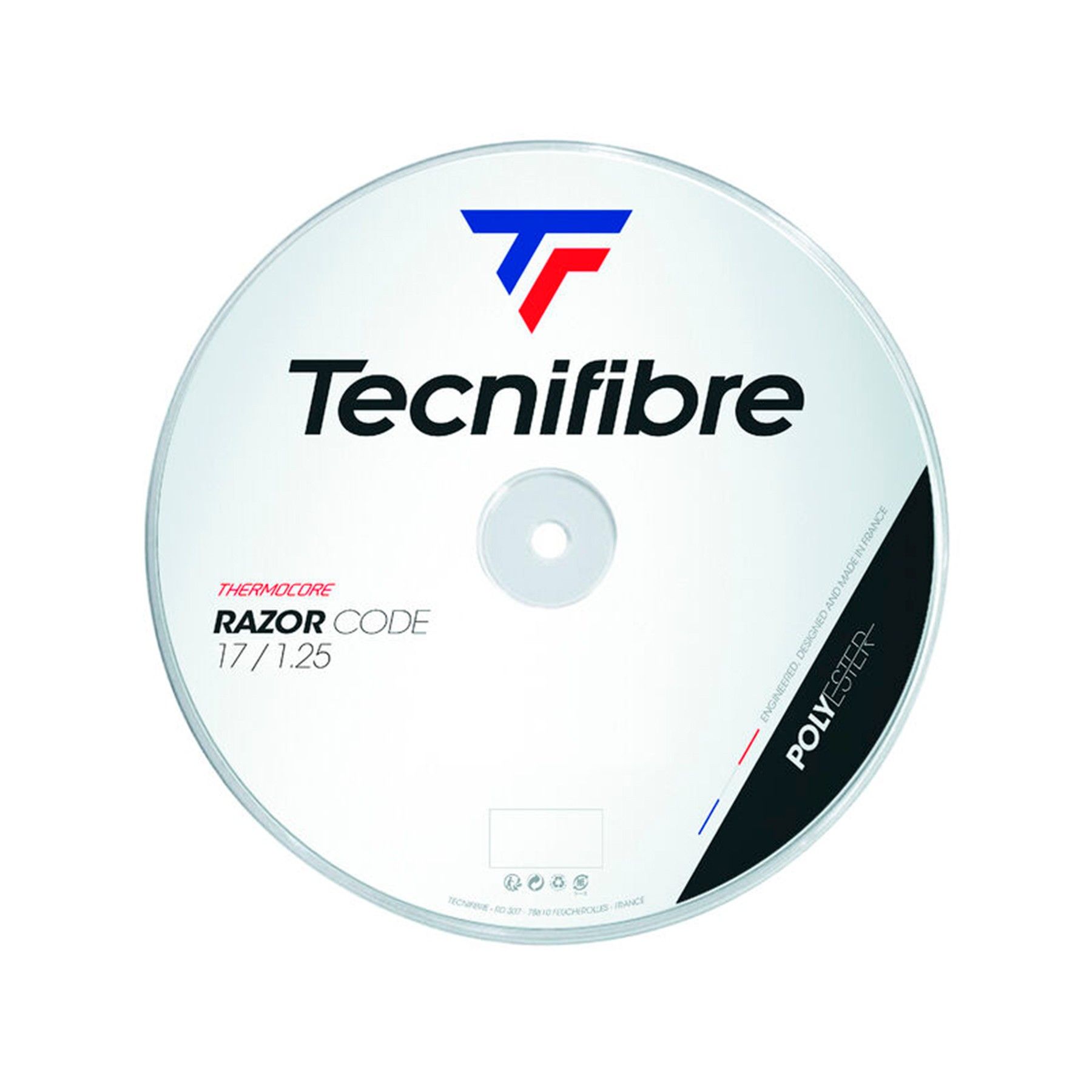 Corda Bobina 200M Razor Code 1,30 Tecnifibre Preto