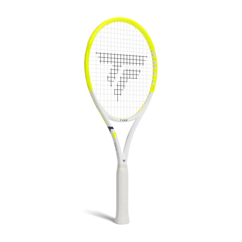 Raquete de T&ecirc;nis Fire 305 Branco/Verde Lim&atilde;o Tecnifibre Branco / Verde Lim&atilde;o