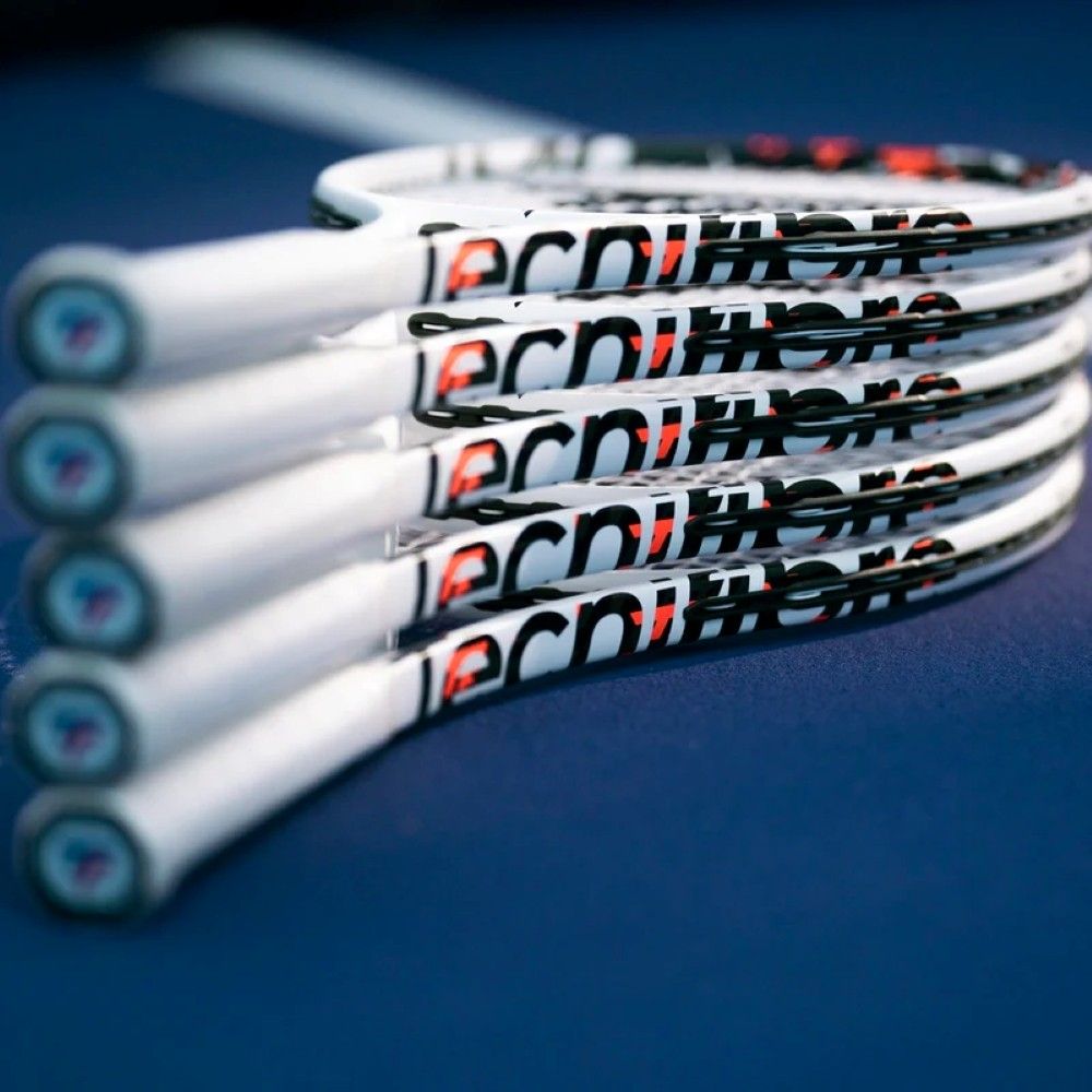 Miniatura 8.0 de Raquete de T&ecirc;nis TF40 18x20 Branco Tecnifibre