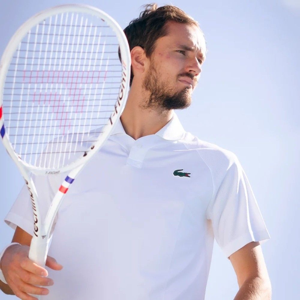 Miniatura 8.0 de Raquete de T&ecirc;nis T-Fight V2 315S Isoflex Branco Tecnifibre