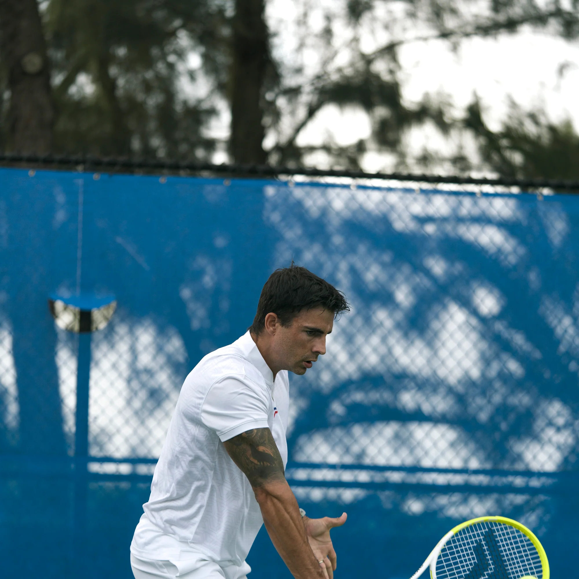 Miniatura 13.0 de Raquete de T&ecirc;nis Fire 255 Branco Tecnifibre