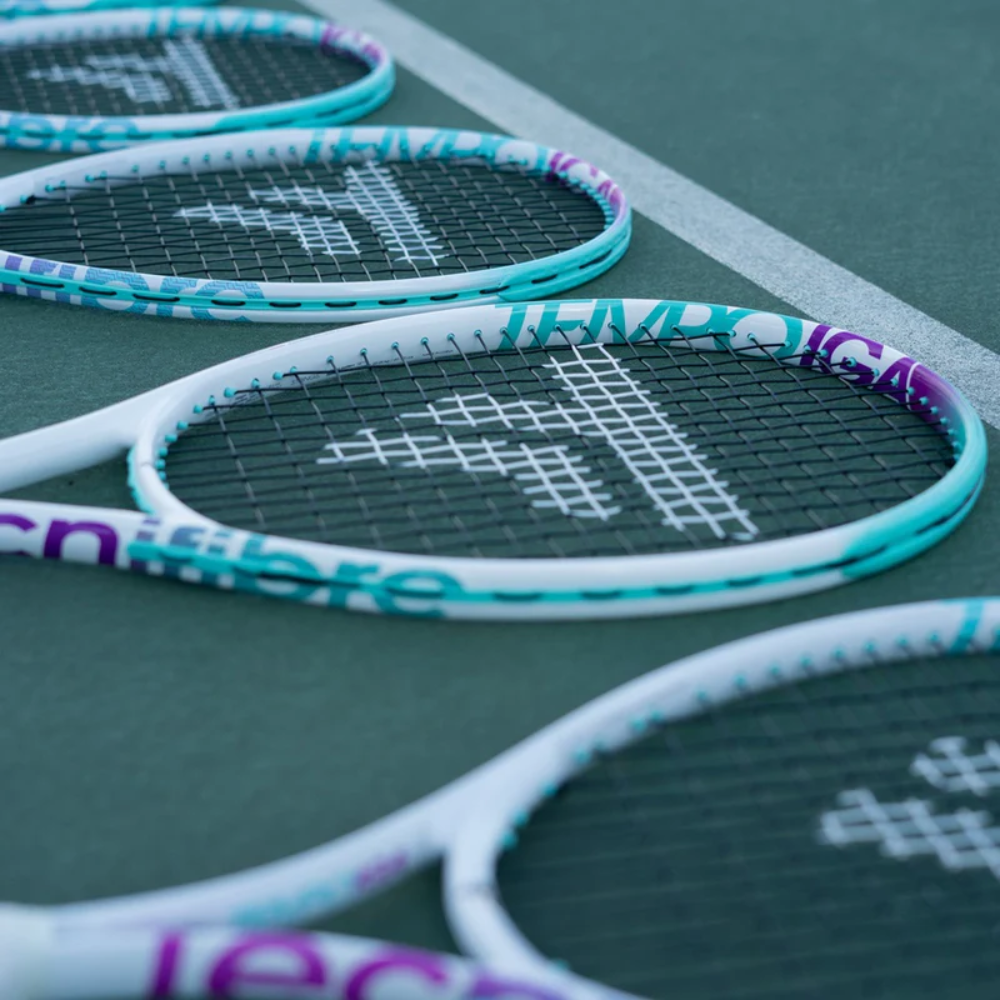 Miniatura 4.0 de Raquete de T&ecirc;nis Tempo IGA 23 Branco Tecnifibre