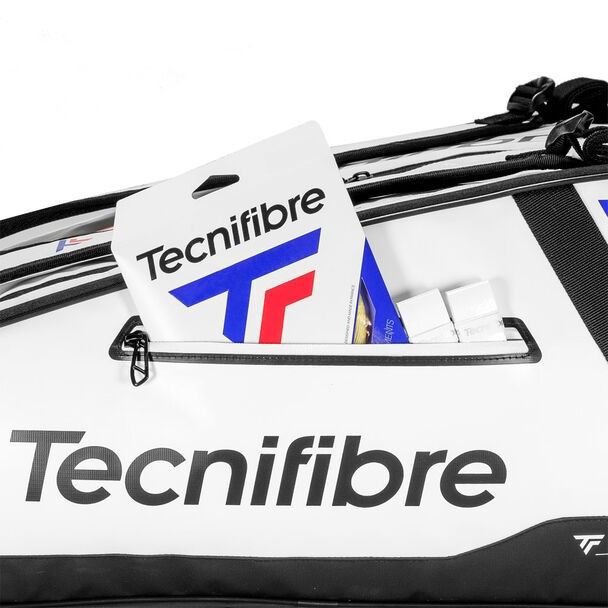 Miniatura 3.0 de Bolsa de Raquete Tour Endurance 6R Branco Tecnifibre