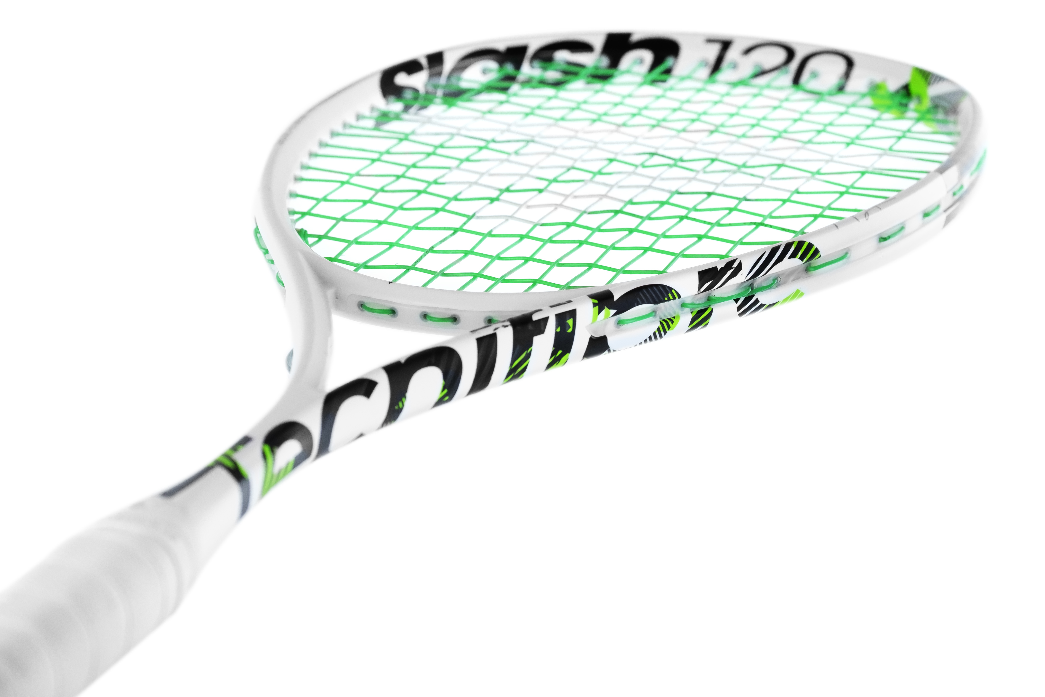 Miniatura 3.0 de Raquete de Squash Slash 120 Branco Tecnifibre