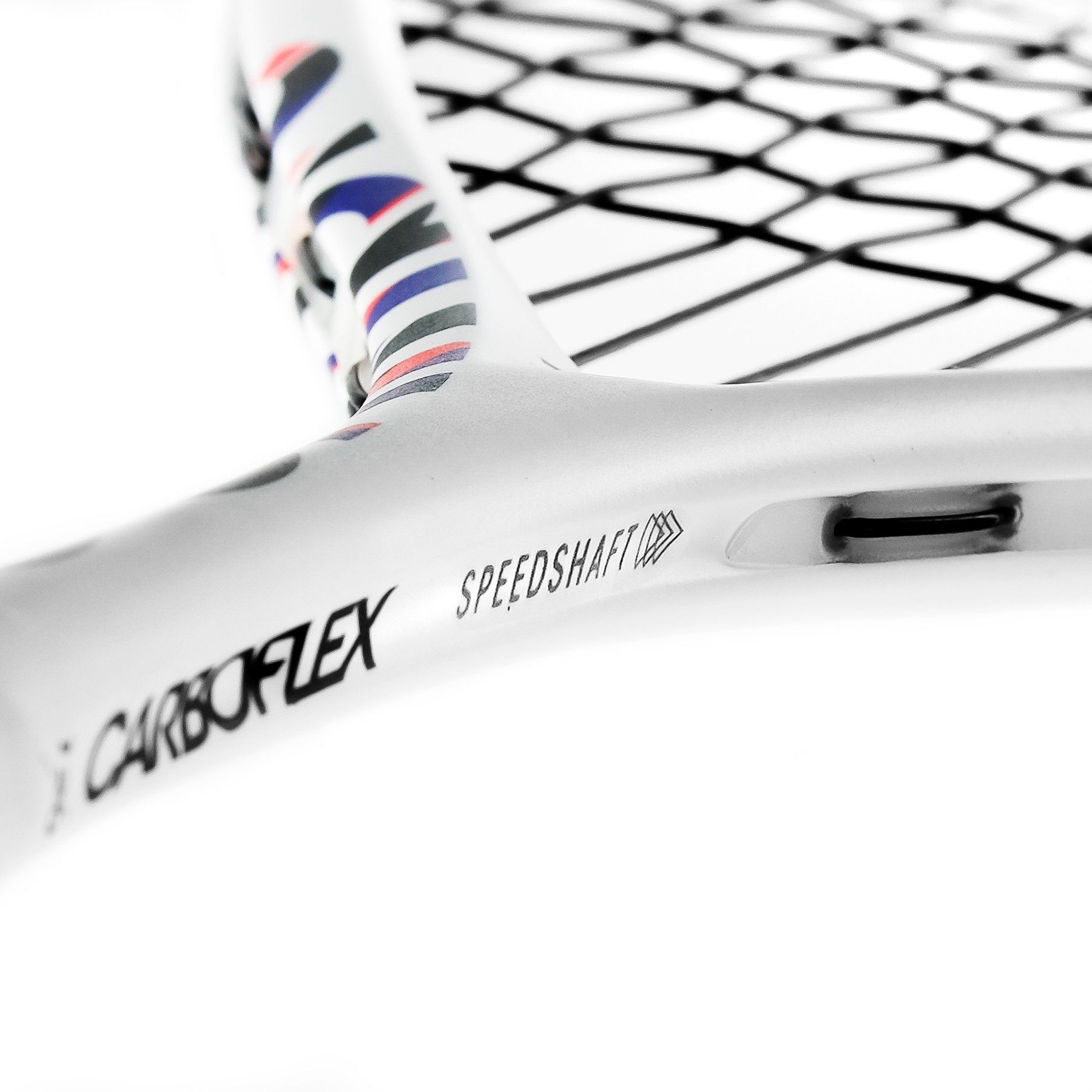 Miniatura 3.0 de Raquete de Squash Carboflex 120 X-Top V2 Branco Tecnifibre
