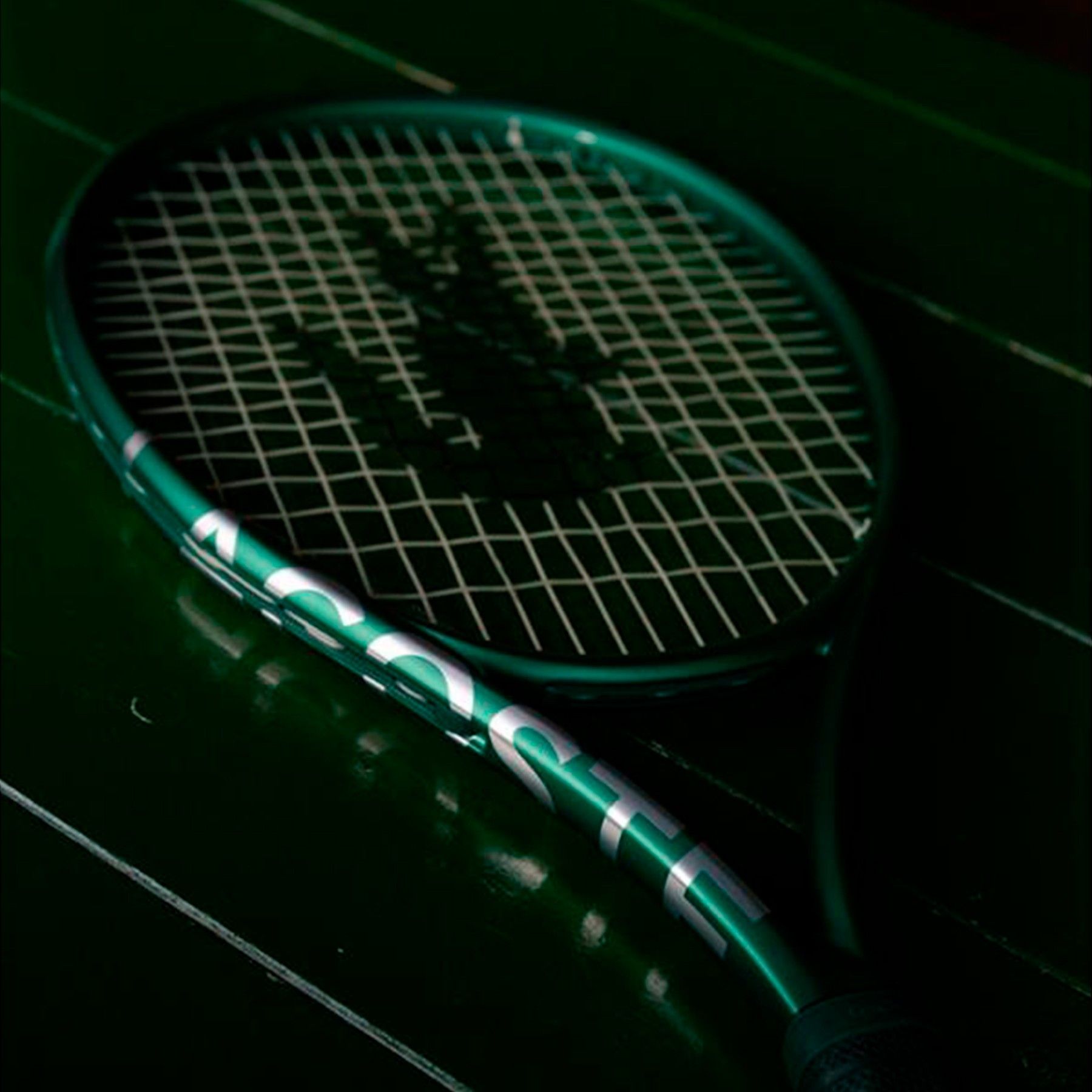 Miniatura 5.0 de Raquete de T&ecirc;nis Lacoste L23 Tecnifibre