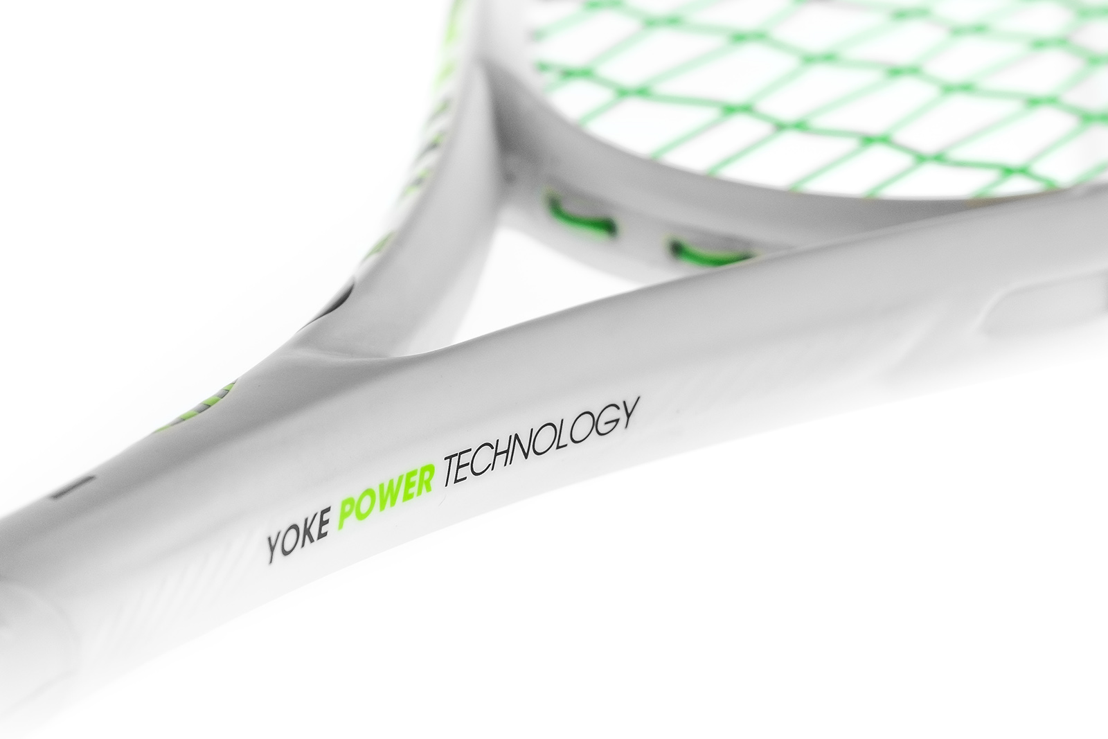 Miniatura 6.0 de Raquete de Squash Slash 120 Branco Tecnifibre