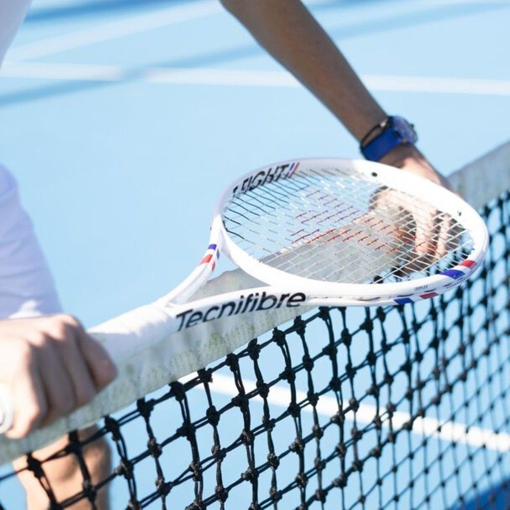 Miniatura 5.0 de Raquete de T&ecirc;nis T-Fight V2 305S Isoflex Branco Tecnifibre